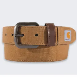 
                  CARHARTT Pasek bawełniany Canvas Duck brązowy rozmiar M A0005792.211.S005
